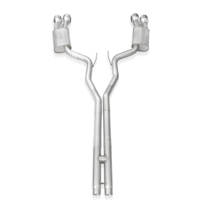 Ford Shelby GT500 Performance Exhaust - Stainless Works - Redline Catback H-Pipe Exhaust Factory Connect - Polished - 2020